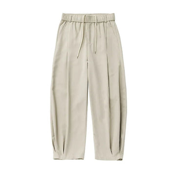 AIDASE  -  Men's Spring Summer New Pleated Design Curved Pants aidase-shop